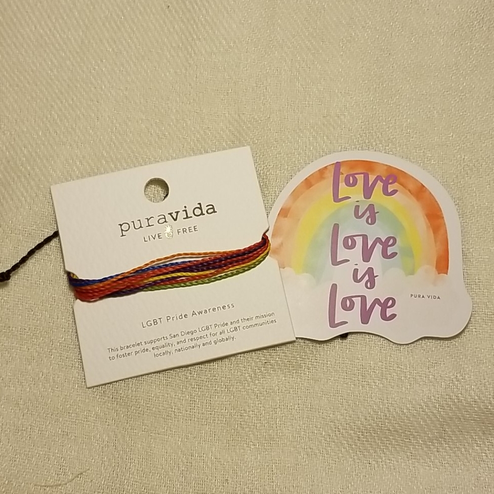 Pura vida LGBT Pride Awareness original